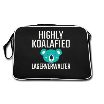 Gestionnaire de stockage Koalafied - Sac Retro - noir/blanc - Dos
