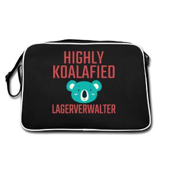 Gestionnaire de stockage Koalafied - Sac Retro - noir/blanc - Dos