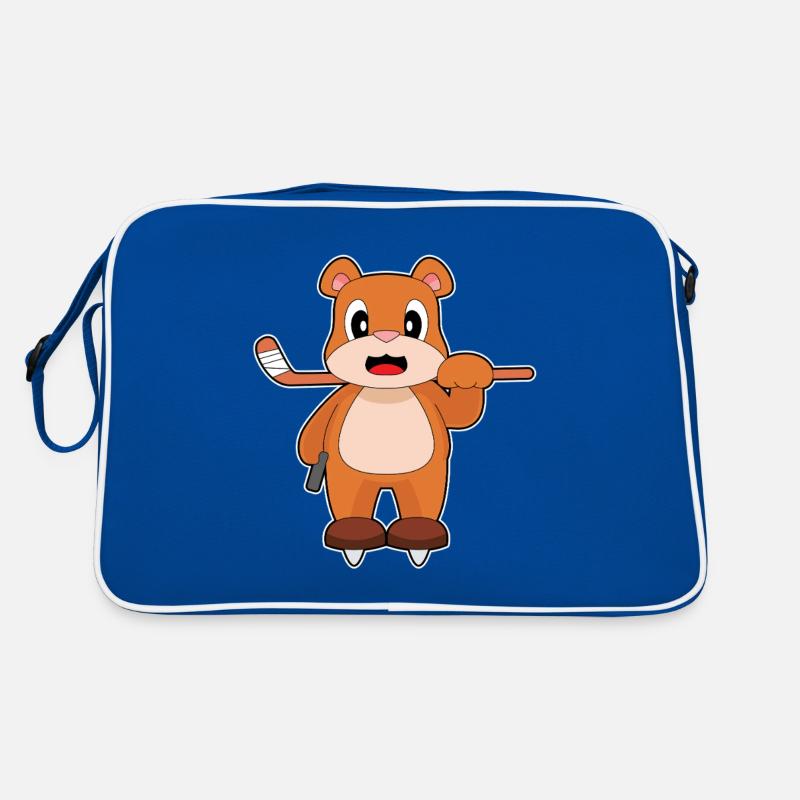 Bear Bâton de hockey sur glace Sac Retro