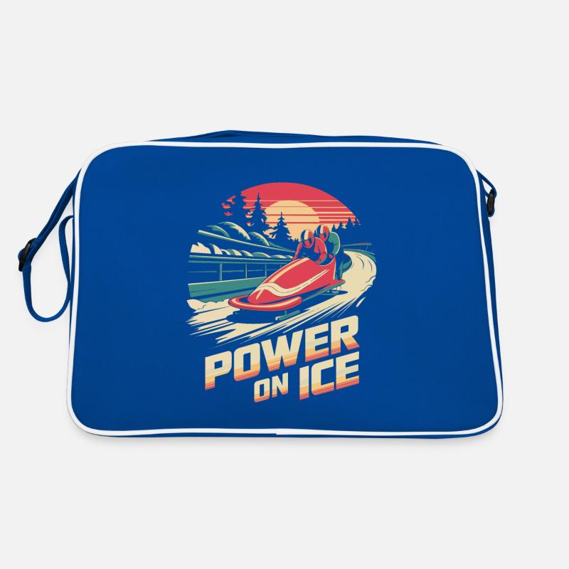 Puissance sur l’équipe de bobsleigh Sac Retro