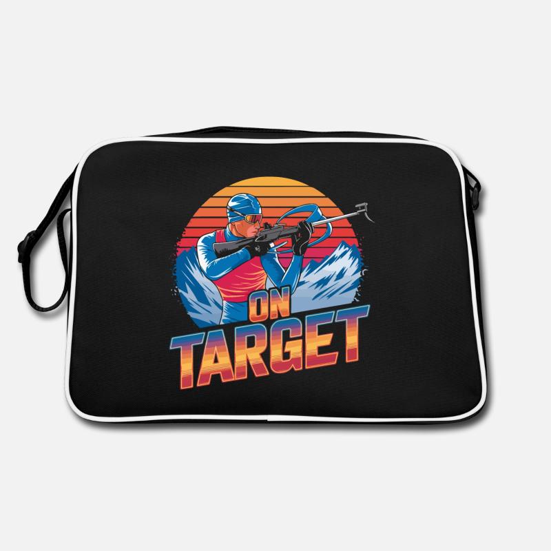 On Target - Dynamic Biathlon Artwork Retro Bag