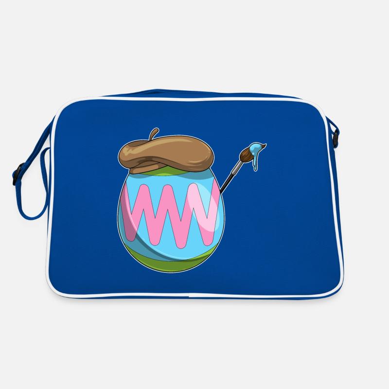 Easter Egg Easter Painting Brush Retro Bag