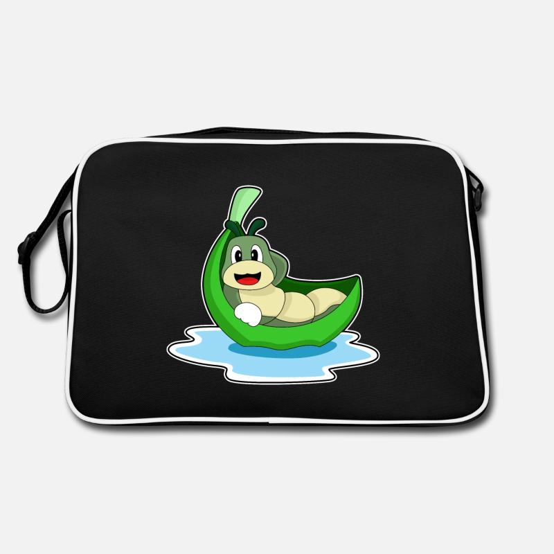 Caterpillar Leaf Boat Retro Bag
