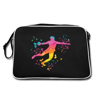 Lanceur de disque Lancer de disque Colorsplash - Sac Retro - noir/blanc - Dos
