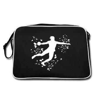 Lanceur de disque Lancer de disque Colorsplash - Sac Retro - noir/blanc - Dos