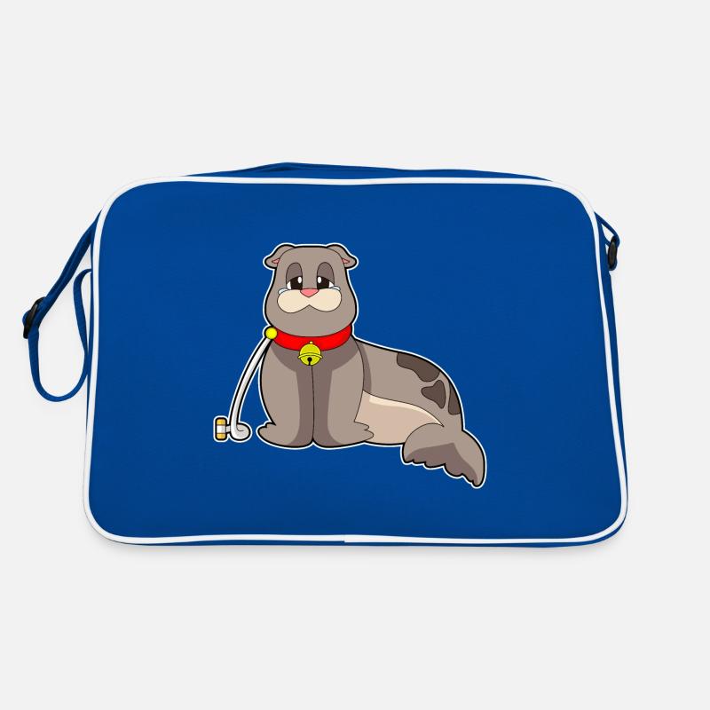 Collier de sceau Sac Retro