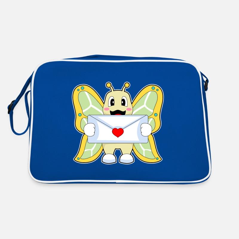 Lettre papillon Sac Retro