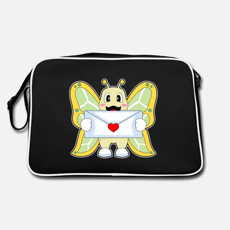 Butterfly Letter Retro Bag