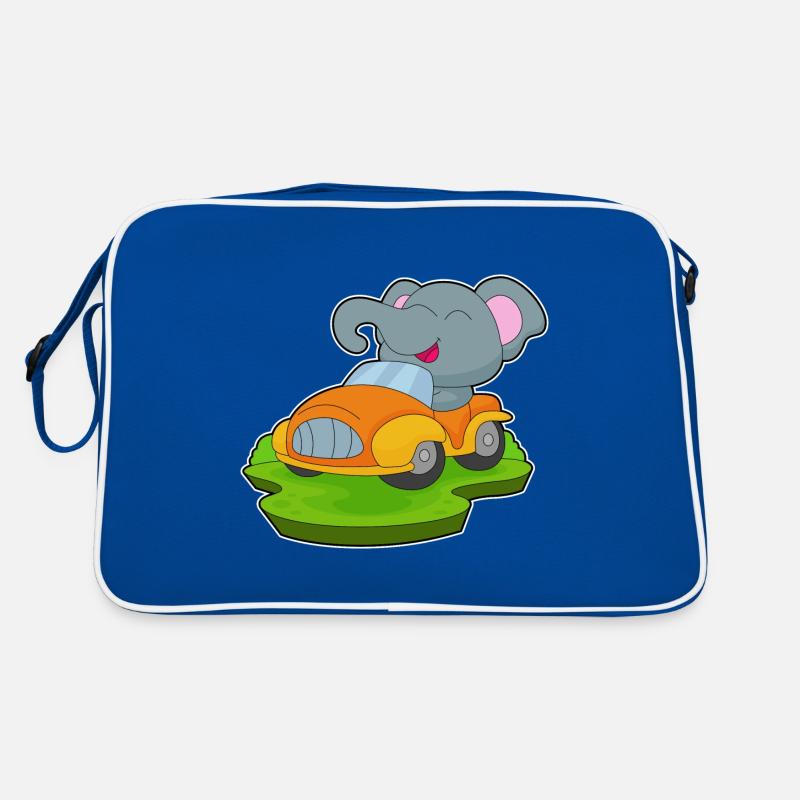 Elephant Car Retro Bag