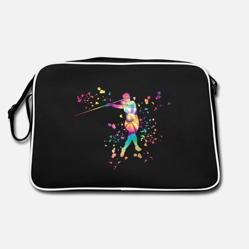 Lancer de javelot Colorsplash Lancer de javelot Sac Retro