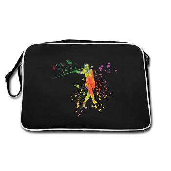 Lancer de javelot Colorsplash Lancer de javelot - Sac Retro - noir/blanc - Dos