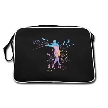 Lancer de javelot Colorsplash Lancer de javelot - Sac Retro - noir/blanc - Dos