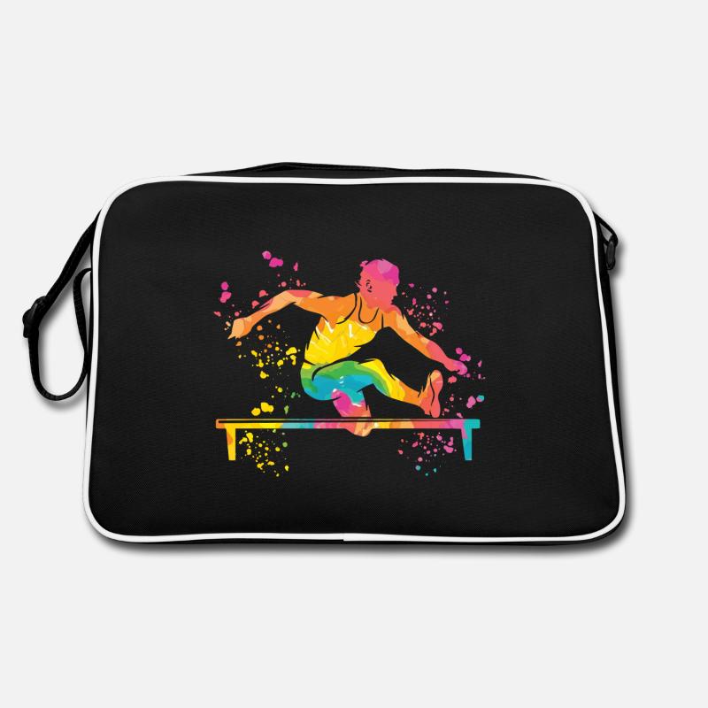 Hurdle Run Obstacle Course Kids Hurdle Run Retro Bag