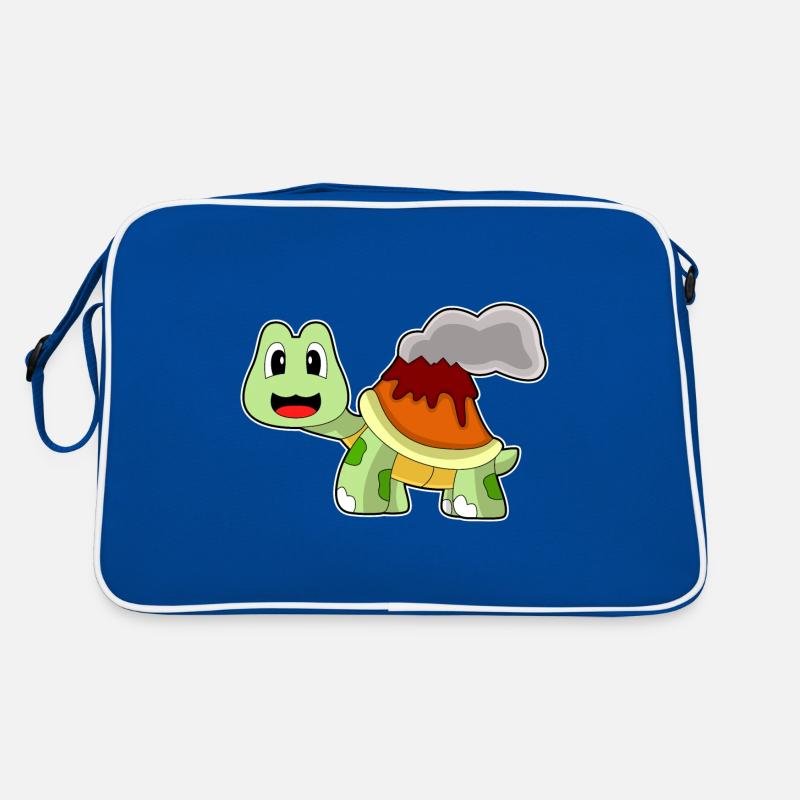 Volcan de la tortue Sac Retro