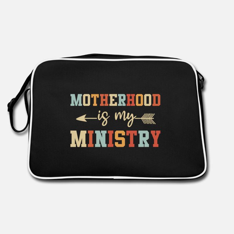 La maternité est mon ministère Sac Retro