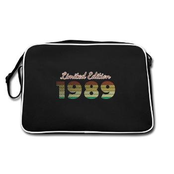 35e anniversaire Édition Limitée SCR 1989 - Sac Retro - noir/blanc - Dos