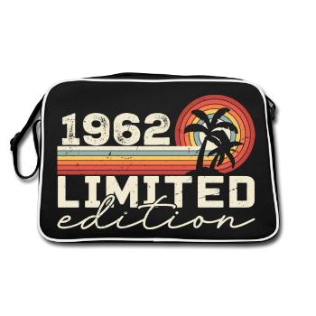 Vintage 1962 Cadeau Anniversaire 1962 Retro 1962 - Sac Retro - noir/blanc - Dos