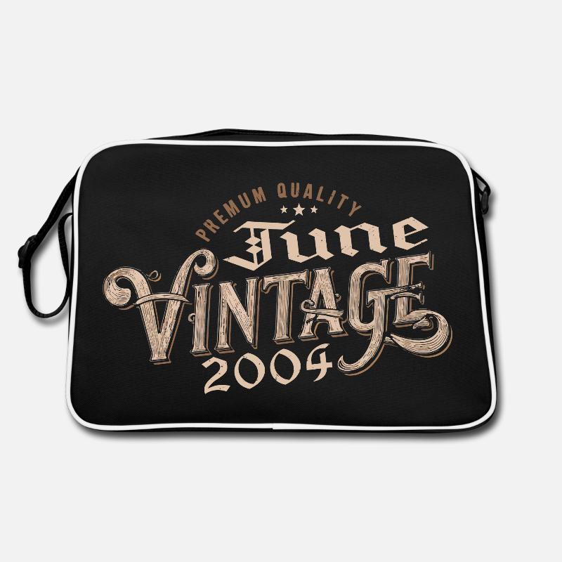 Juni 2004 Vintage Geschenk zum 20-jährigen Jubiläum 2004 Retro Tasche