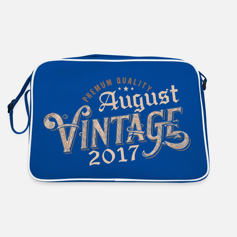Cadeau Août 2017 Anniversaire Août 2017 August Sac Retro