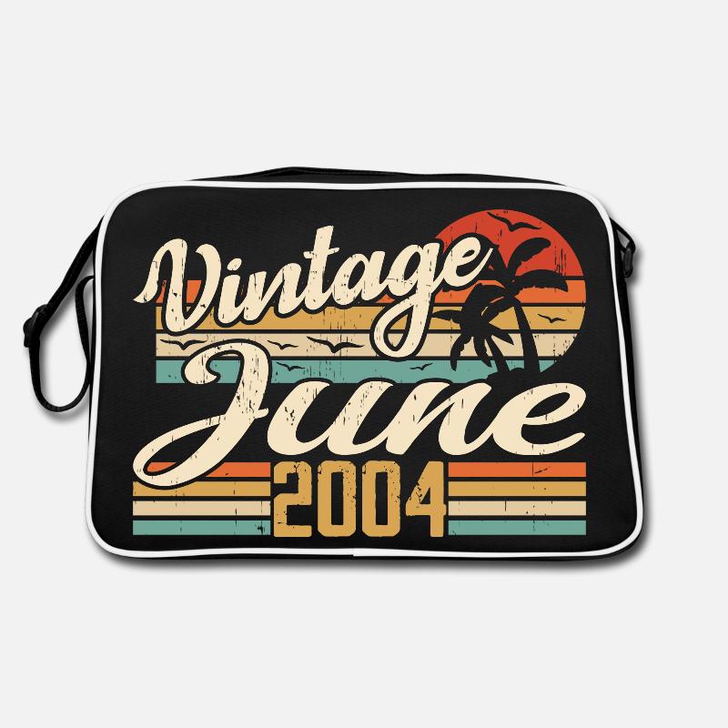 Juin 2004 anniversaire 2004 Retro 2004 Juin 2004 Sac Retro