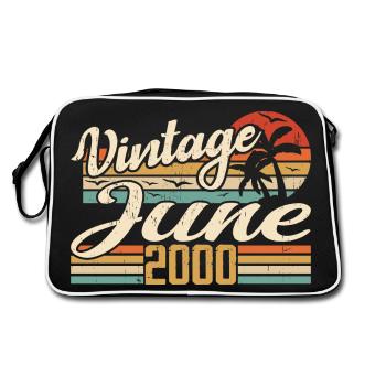 June 2000 Anniversary 2000 Retro 2000 June 2000 - Retro Bag - black/white - Back