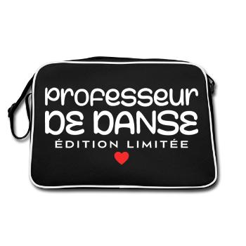 Dance Teacher - Retro Bag - black/white - Back