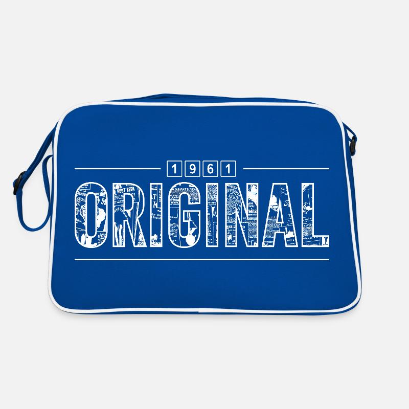 Original 1961 Retro 1961 Anniversary Gift Retro Bag