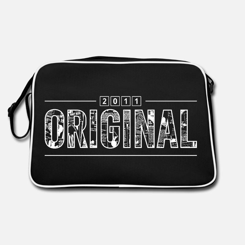 Original 2011 Retro 2011 Anniversary Gift Retro Bag