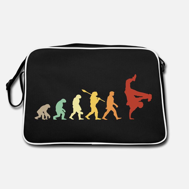 Evolution Hip Hop Breakdance - Hip Hop Geschenkidee Retro Tasche