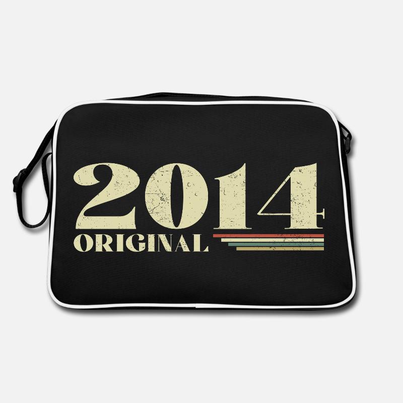 Original 2014 Vintage 2014 Retro Anniversary 2014 Retro Bag
