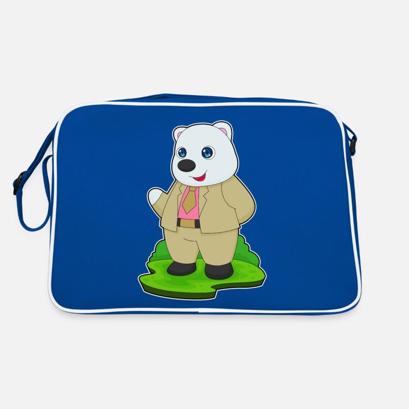 Costume de mariage Polar Bear Groom Sac Retro