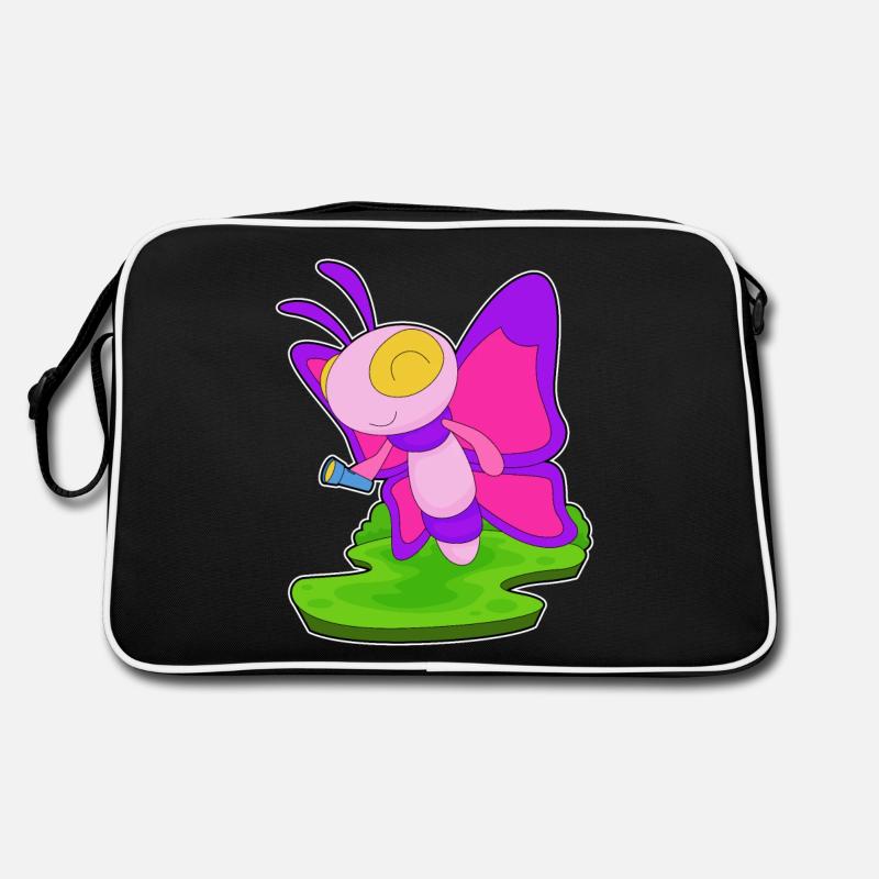 Butterfly Flashlight Retro Bag