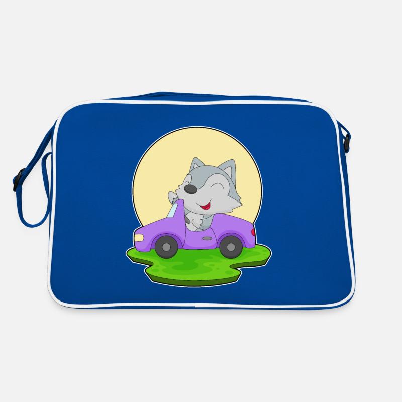 Wolf Car Retro Bag
