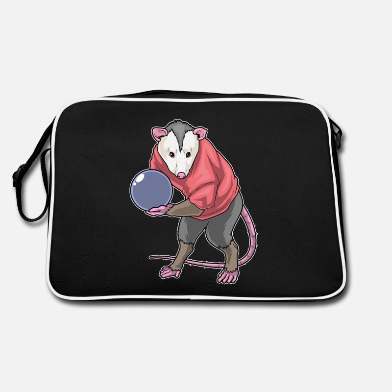 Possums Bowling Boule de bowling Sac Retro