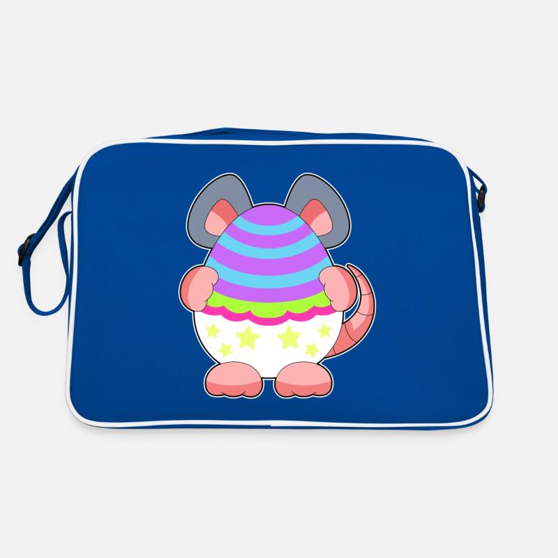 Mouse Easter Easter Egg Hide Retro Bag