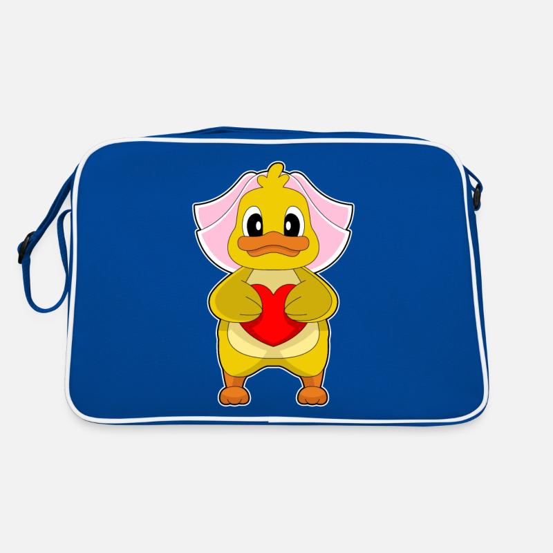 Duck Bridal Heart Wedding Retro Bag