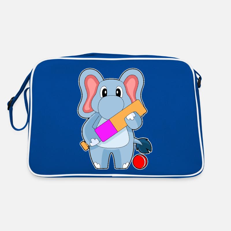 Éléphant Cricket Battes de cricket Sac Retro