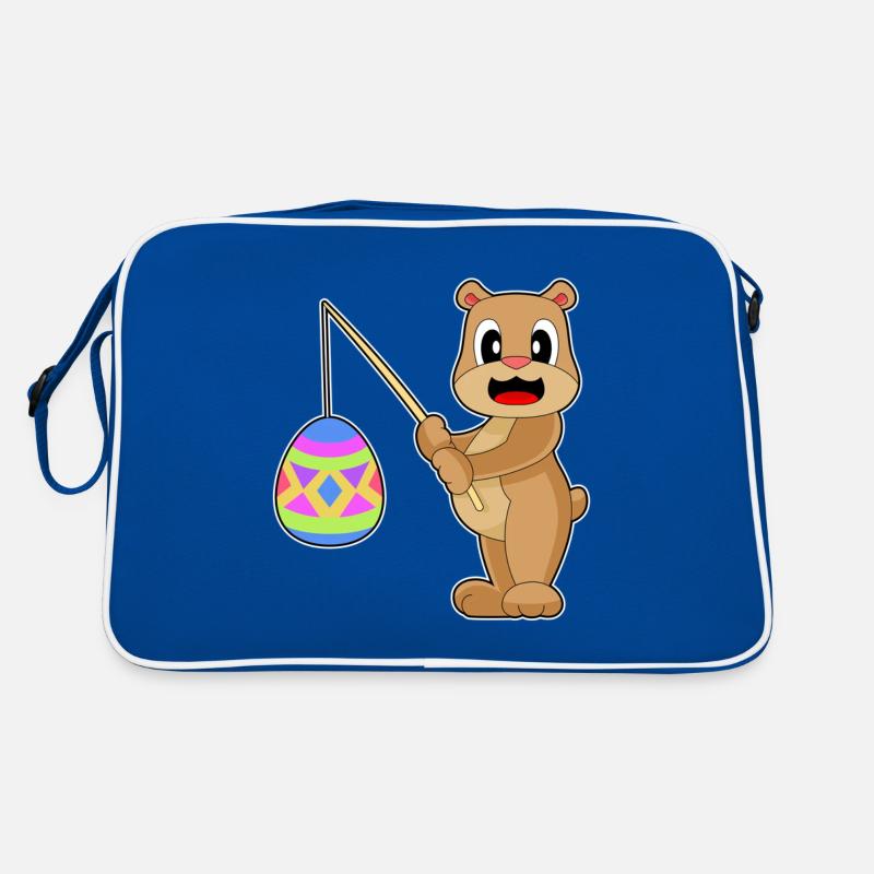 Pêche à l’ours de Pâques Sac Retro