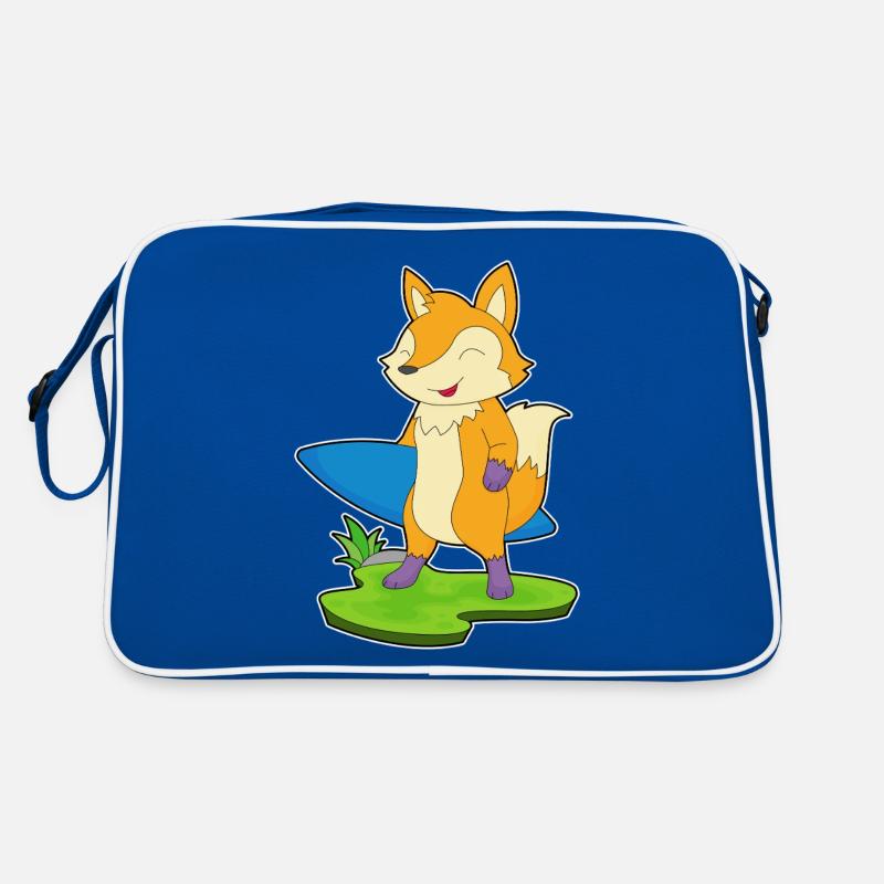 Fuchs Surfer Surfbrett Retro Tasche