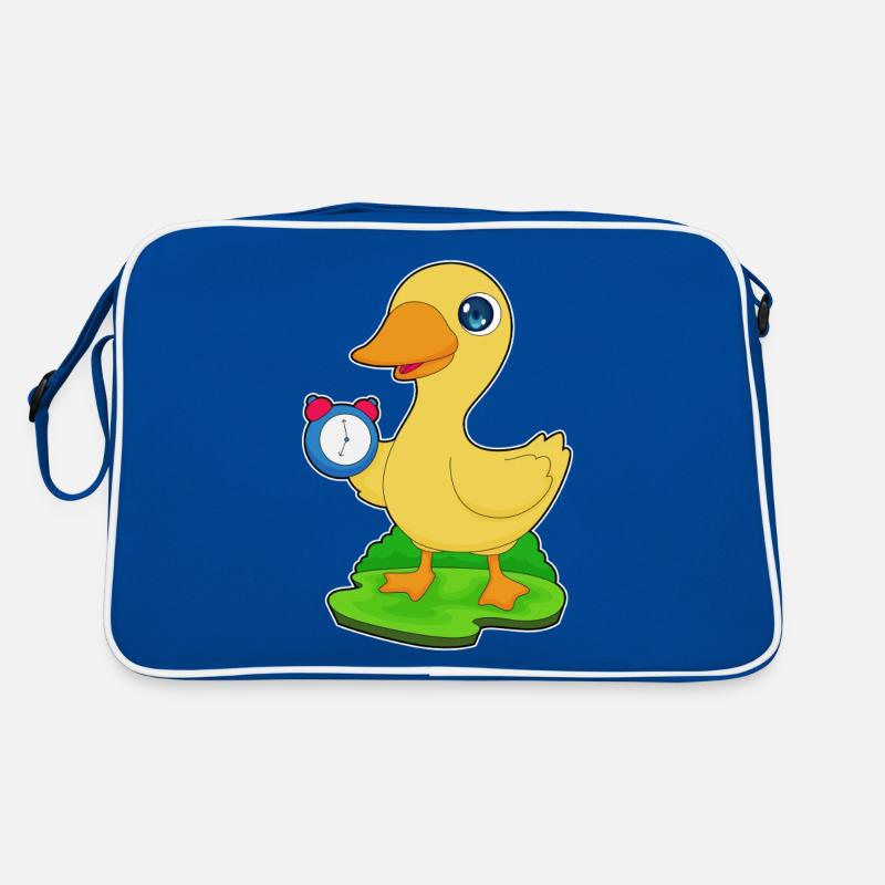 Ente Wecker Retro Tasche
