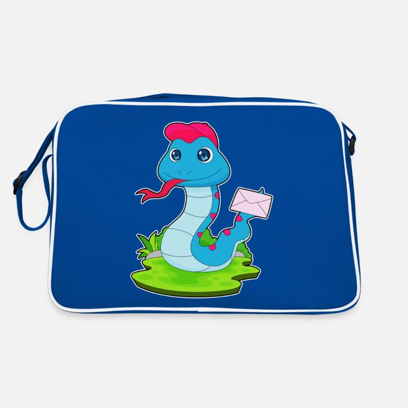 Snake Letter Retro Bag