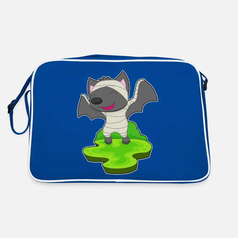 Fledermaus Halloween Mumie Retro Tasche