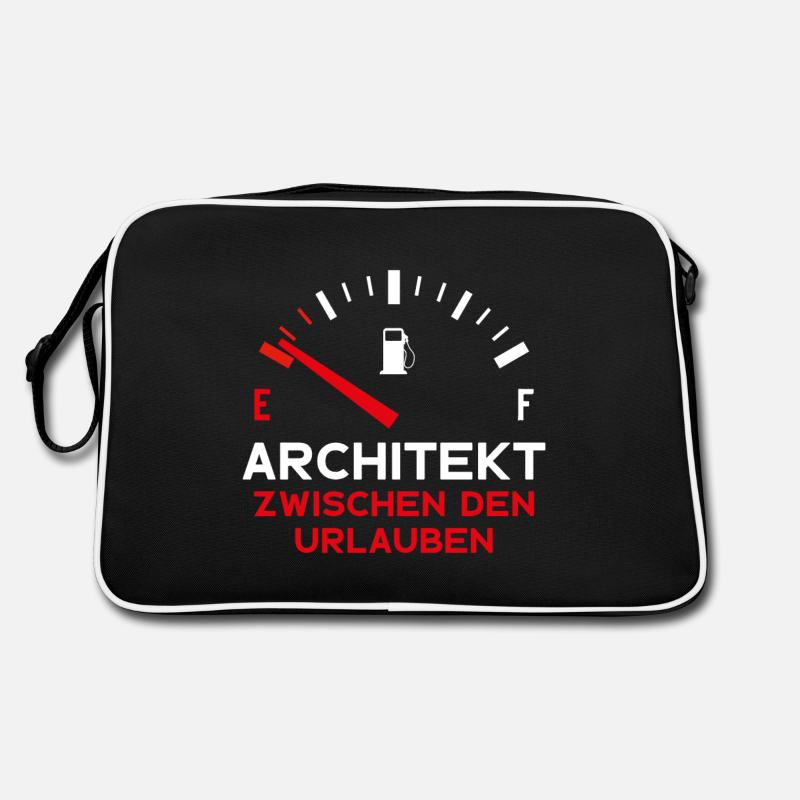 ARCHITEKT ZWISCHEN DEN URLAUBEN ARCHITEKT Retro Tasche