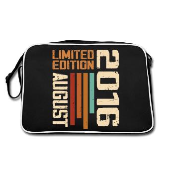 Aout 2016 Cadeau Anniversaire Août 2016 August - Sac Retro - noir/blanc - Dos