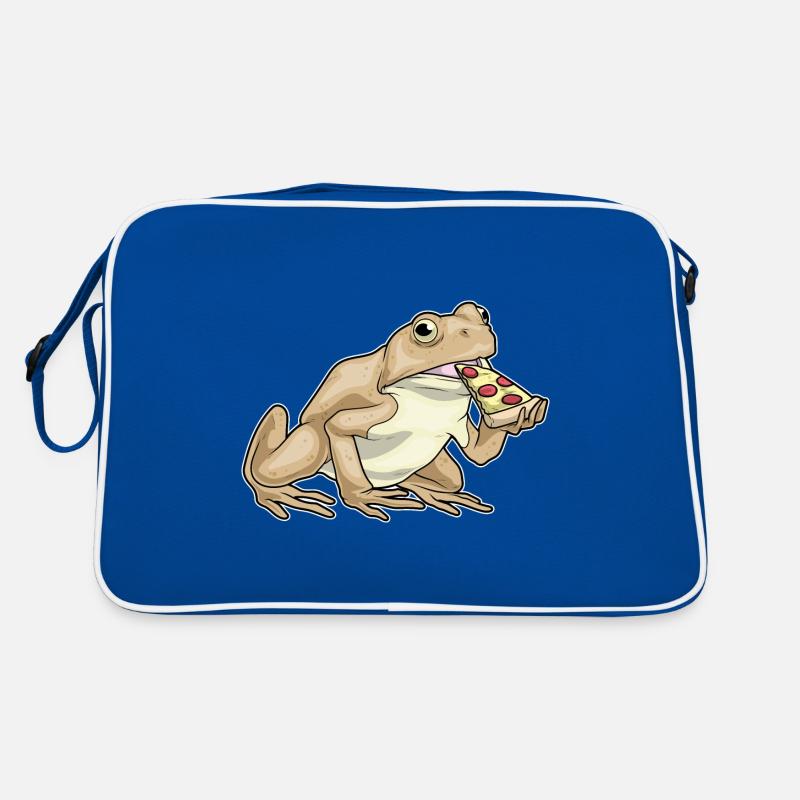 Pizza Grenouille Sac Retro