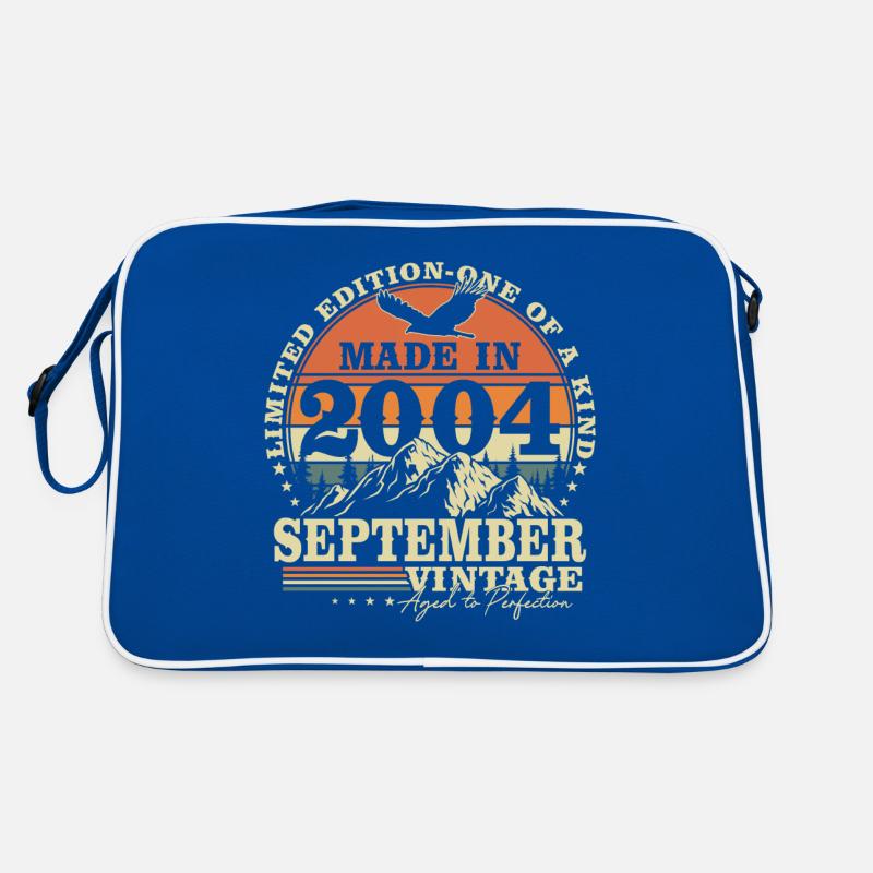 September 2004 Vintage Retro Birthday Retro Bag