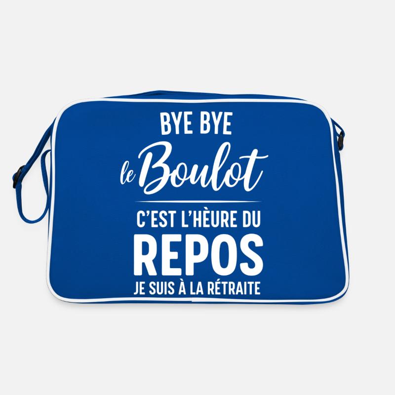 L'heure de la retraite Sac Retro