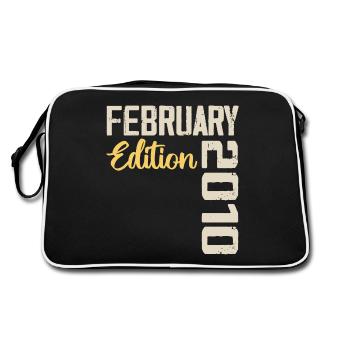 February 2010 Birthday February 2010 Retro - Retro Bag - black/white - Back