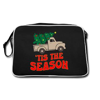 C’est la saison de Noël - Sac Retro - noir/blanc - Dos