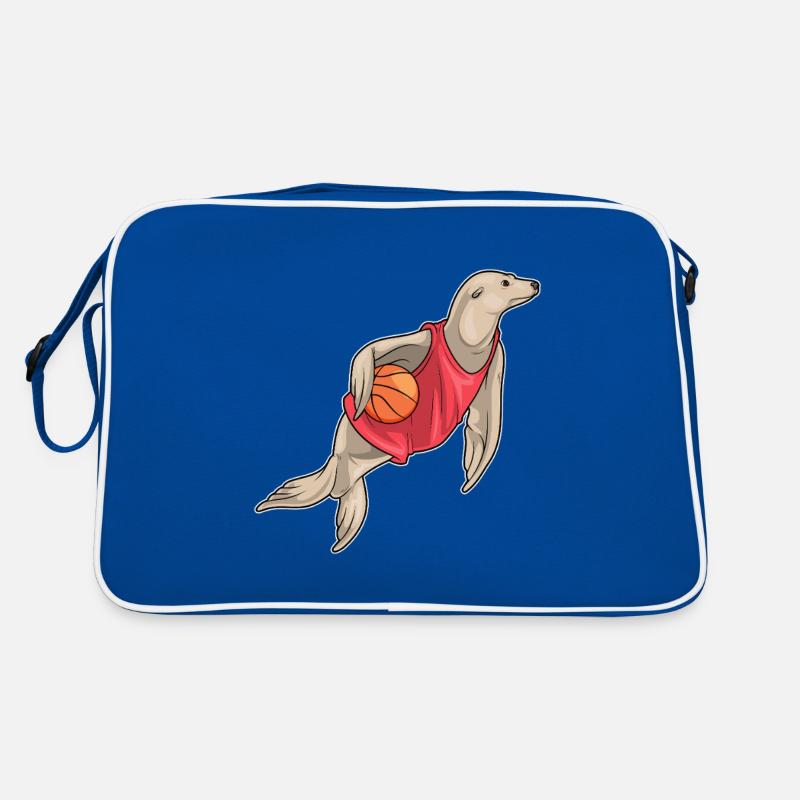 Seal Basketteur Basketteur Sac Retro